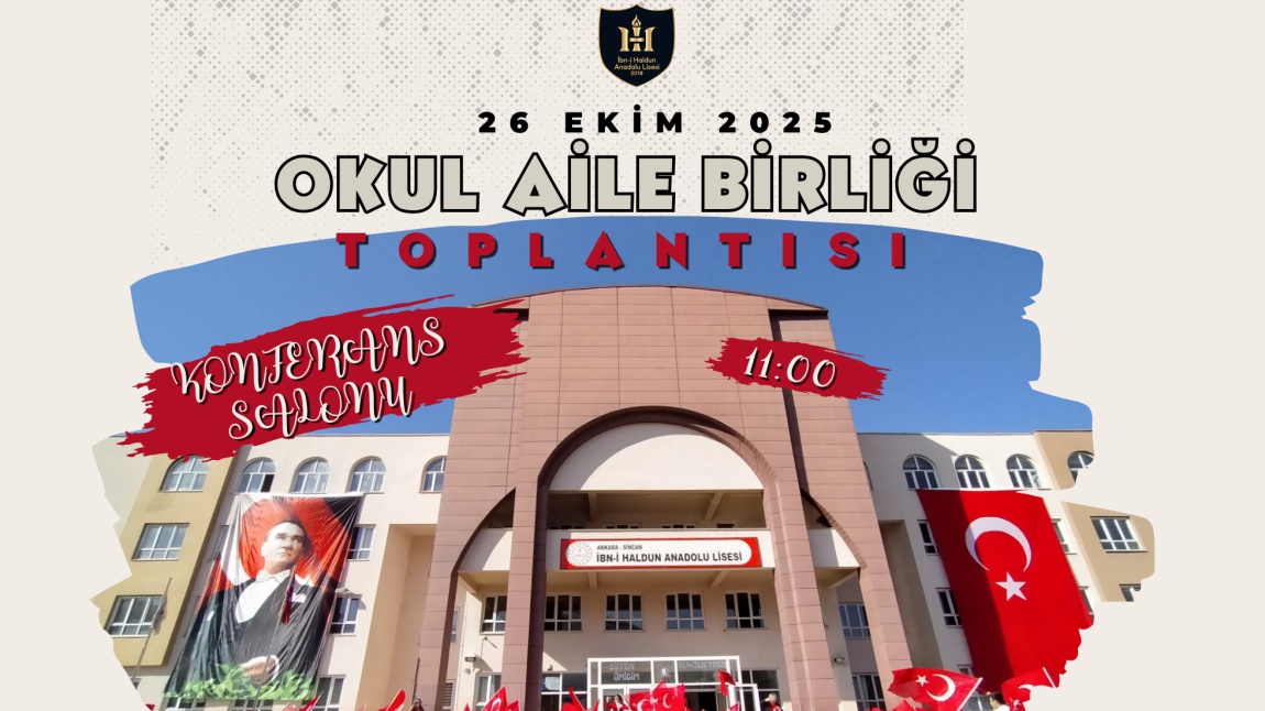 2025- 2026 Eğitim Öğretim Yılı Okul Aile Birliği Toplantısı